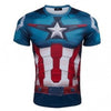 3 Compression of Hero Men T-shirt Fitness